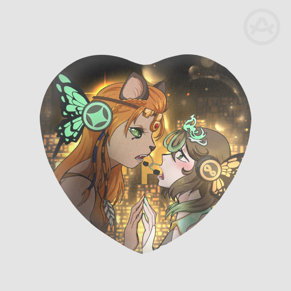 Wuk Lamat/Sphene Magnet Plush Badge [FFXIV]