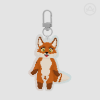 Chibi Lily Acrylic Keychain