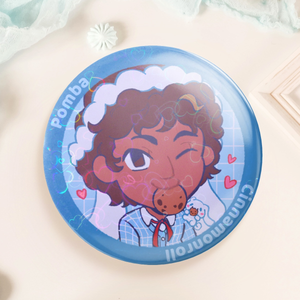 Pomba Hexatombe - Round Badge