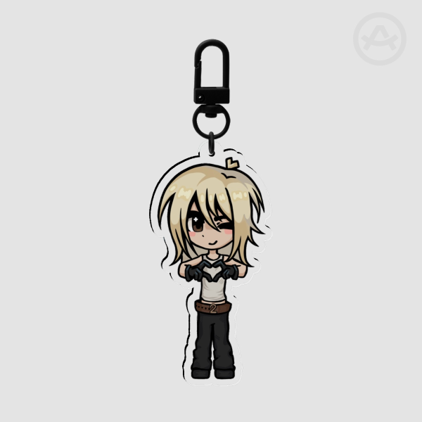 2hollis Crush MV Chibi Clear Acrylic Keychain