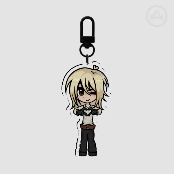 2hollis Crush MV Chibi Clear Acrylic Keychain