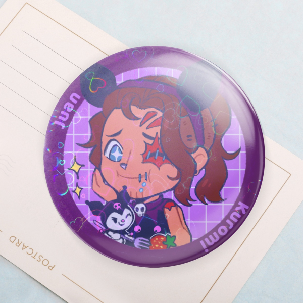 Juan/Henri Hexatombe - Round Badge
