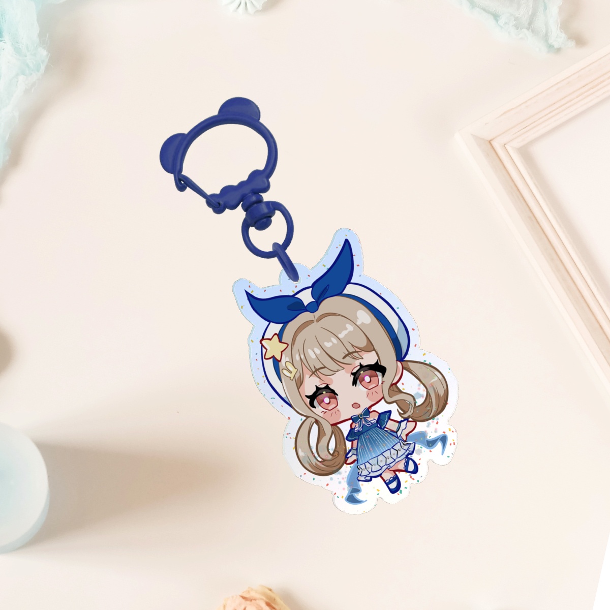 Nikki Bubbly Voyage Keychain