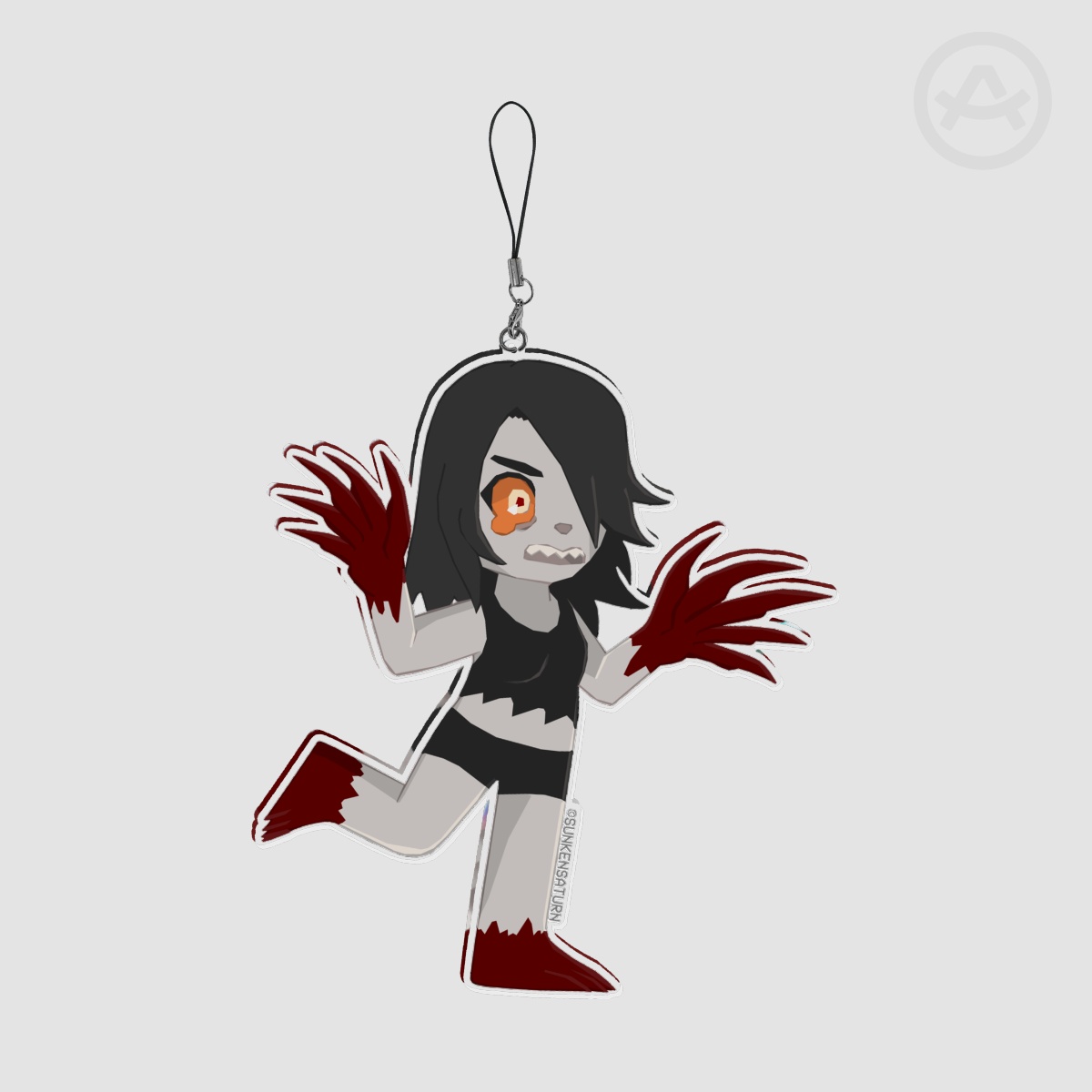 L4D Beta Witch Large Keychain
