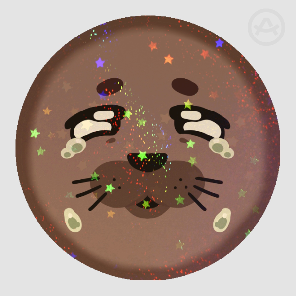 Sad - Seal Die Cut Stickers
