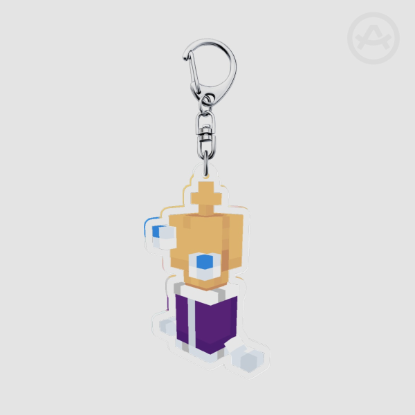 2.5 Inch The Amazing Digital Circus - Kinger Acrylic Keychain
