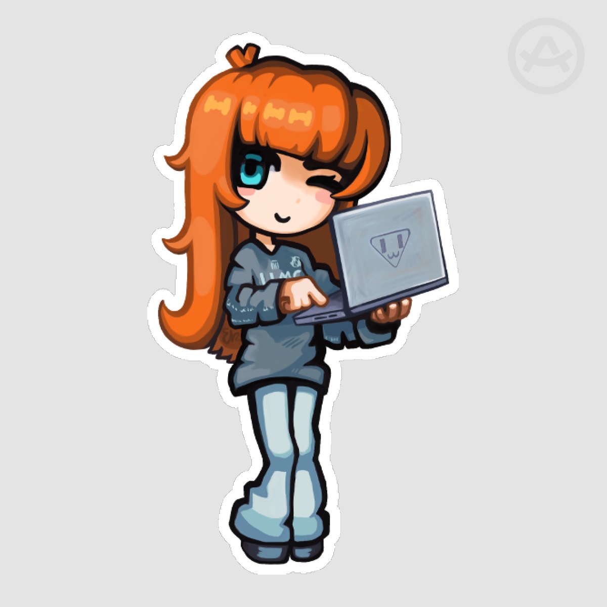 Ninajirachi Chibi Sticker