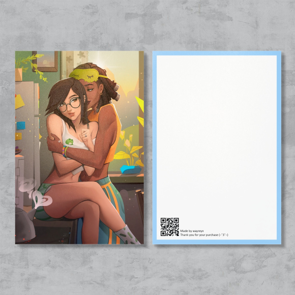 Nanobomb Valorant Postcard