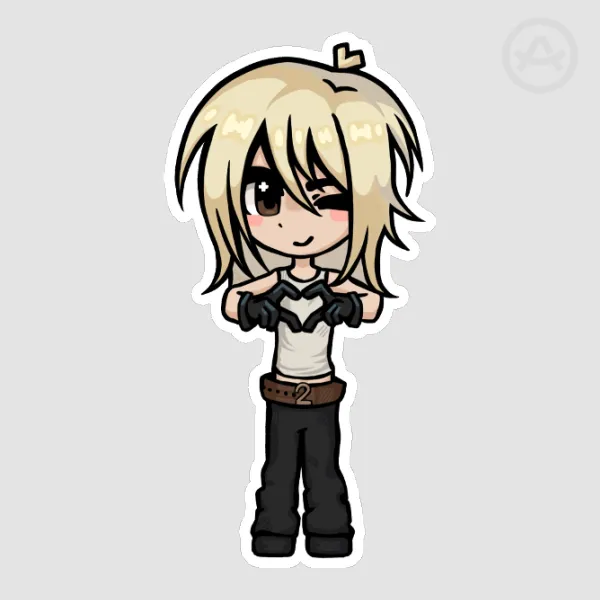 2hollis Crush MV Chibi Sticker