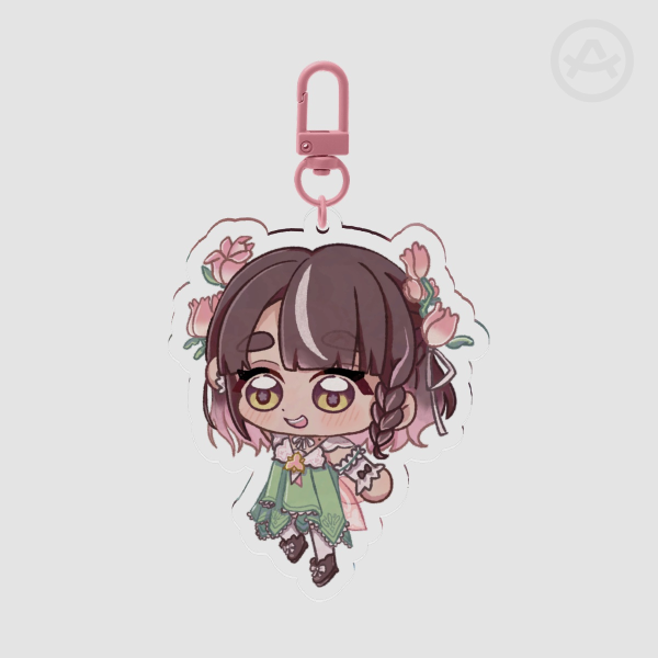 Phoebe-Chan Clear Acrylic Charm