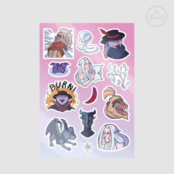 The Guardian of Yggdrasil - Stickers Sheet