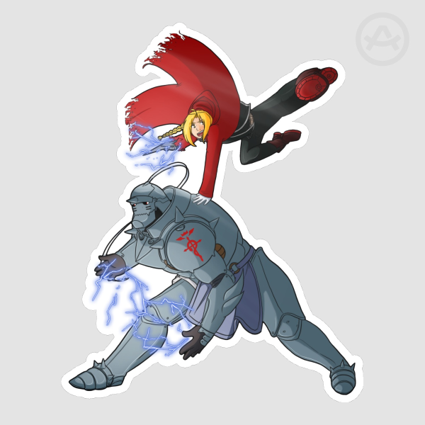 Fighting Duo - stickers