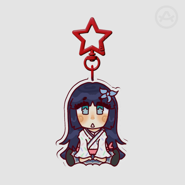 Hanabi (IKIZULIVE!) Clear Acrylic Keychain