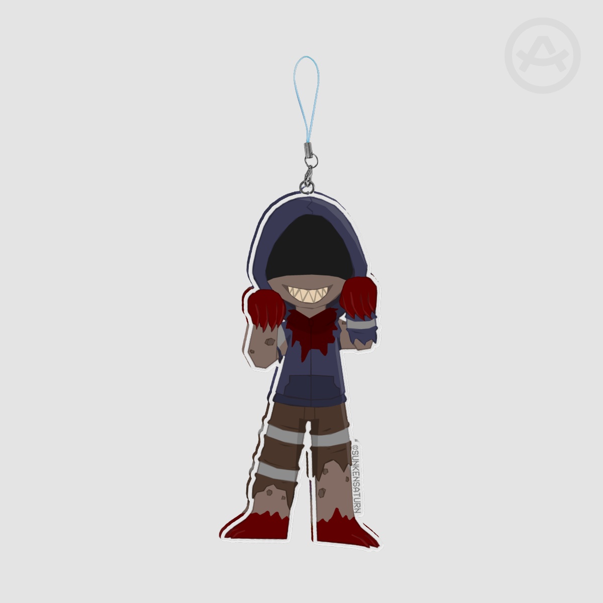 L4D2 Hunter Chibi Large Keychain