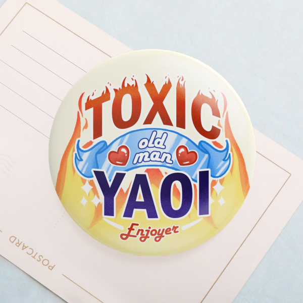 ♡Toxic old man yaoi♡ Badge