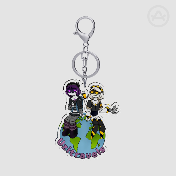 Uzitravels Keychain