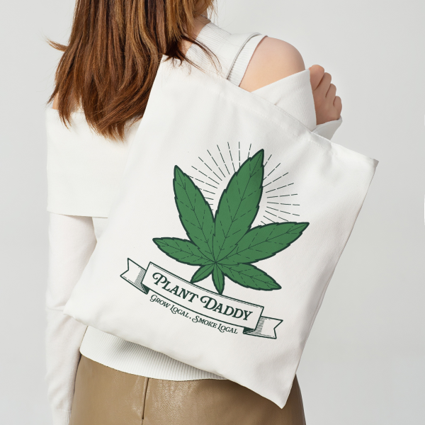 Plant Daddy Canvas Tote Bag