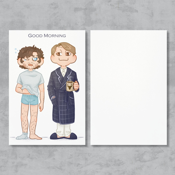 ♡ Hannibal and Will- morning print ♡