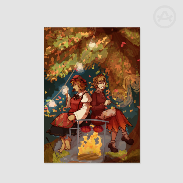 Touhou: Aki Sisters Poster