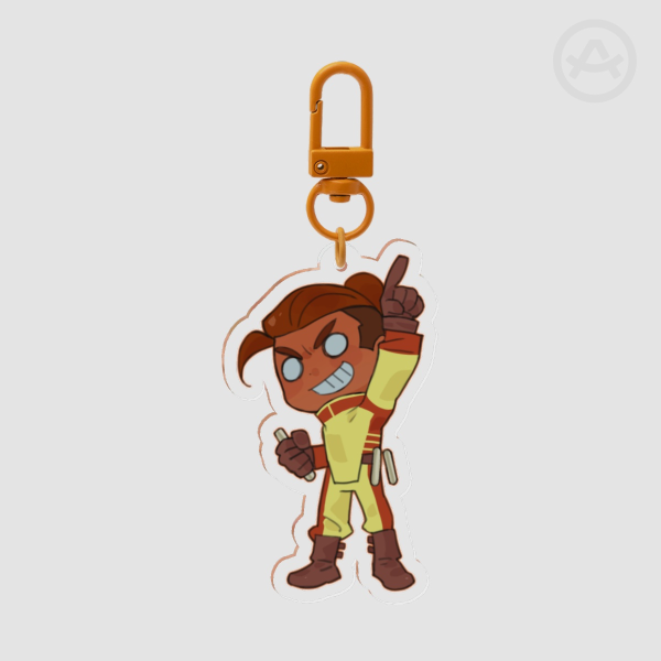 Rex splode keychain