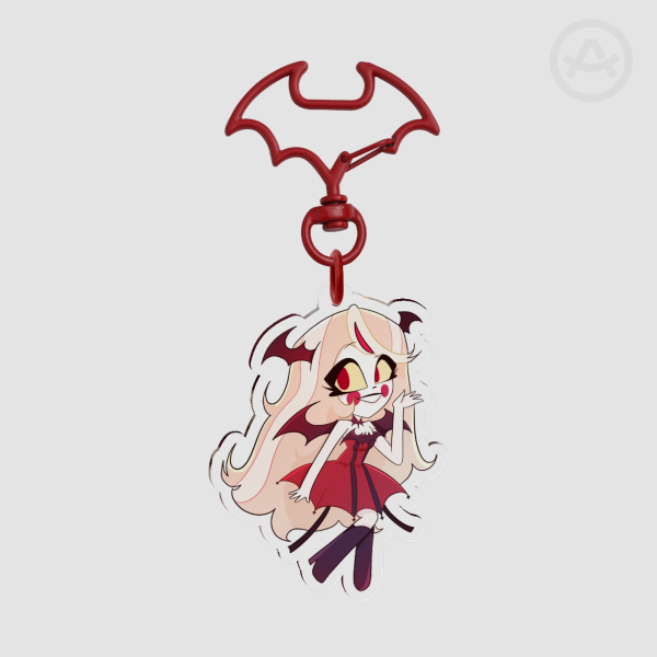 Demon Charlie Clear Acrylic Keychains