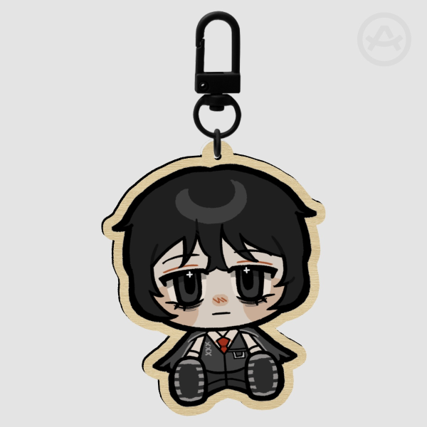 Yi Sang Wood Keychains