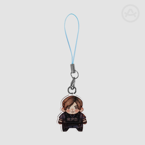 Tiny RE2 Leon Acrylic Keychain