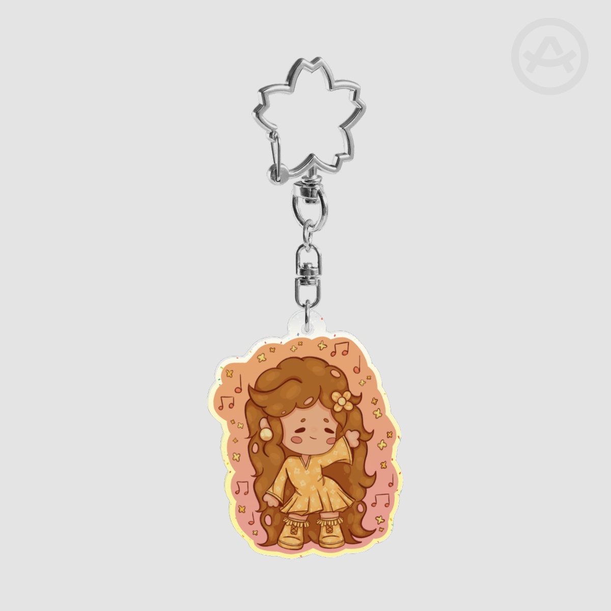 Hippy Goober Keychain