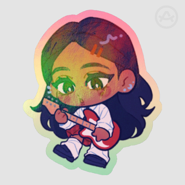 Javadi (Band AU) Holographic Sticker
