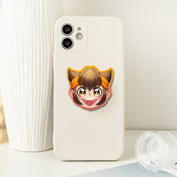 Endou Mamoru - Acrylic Airbag Phone Holder - 1.96"(50mm), Clear