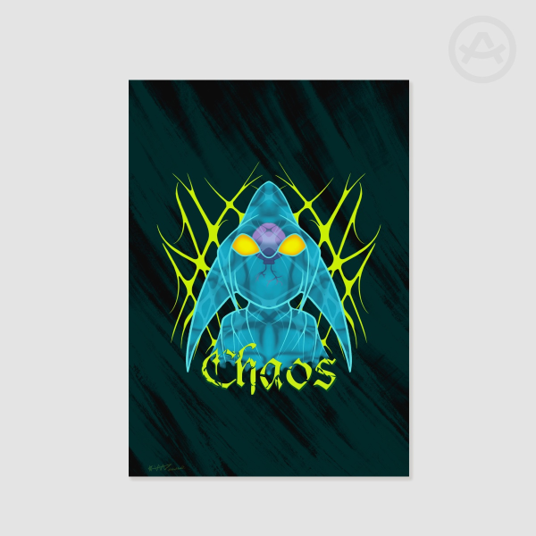 Chaos Metal Poster