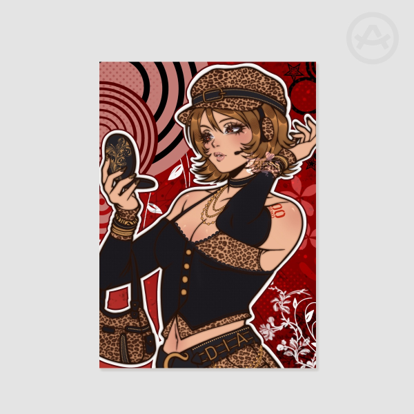 Gyaru Mcbling Meiko | A5 Poster Print