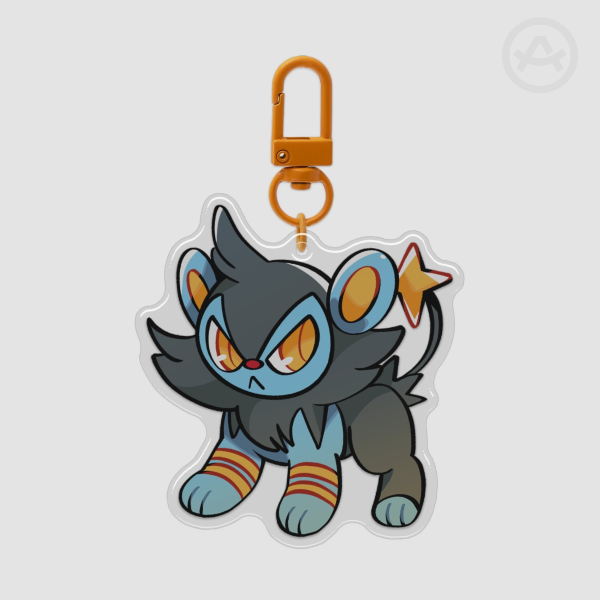Luxio Epoxy Clear Acrylic Keychain