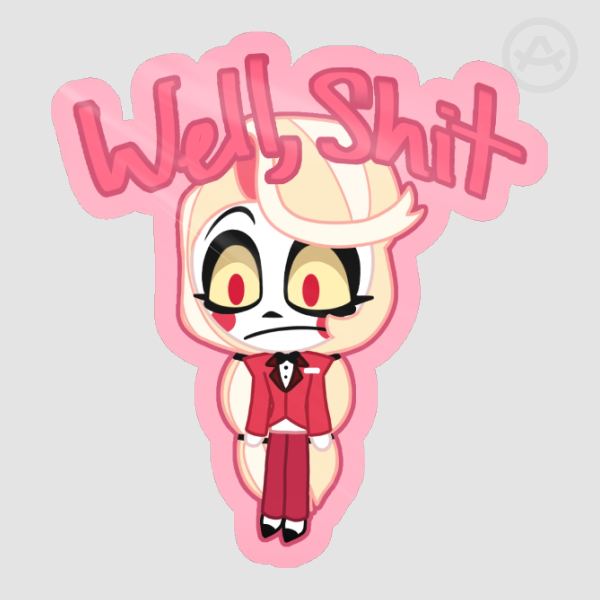 Charlie Cookie (Well sh*t) Die-cut Sticker