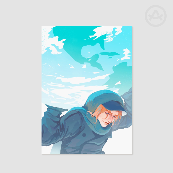 Eva Stratt (Atlas Ver.) A4 Poster