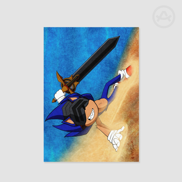 Knight Sonic Poster