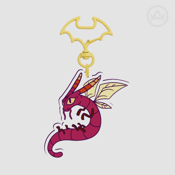 ELEMENTOM - Adolescent Dragonfly Keychain