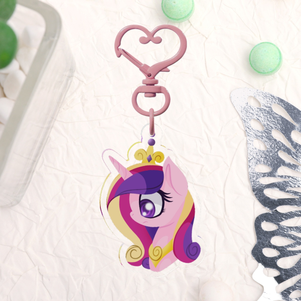 Princess Cadance (Clear Acrylic Keychains)