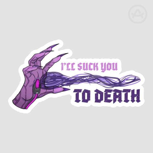 OVERWATCH MOIRA damage hand STICKER
