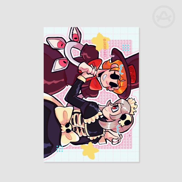 Peacock and Marie Poster Printing