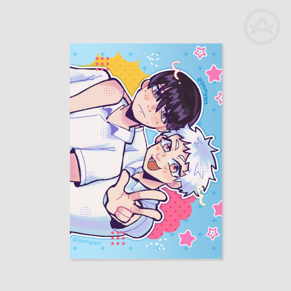 Hikaru and Yoshiki Poster Printing