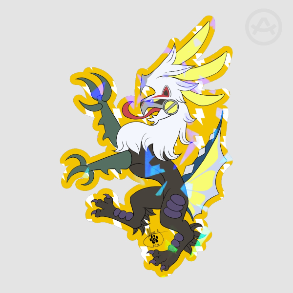 Chimaera Rampant: Electric Type Sticker