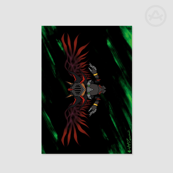 Winged Lancelot Poster