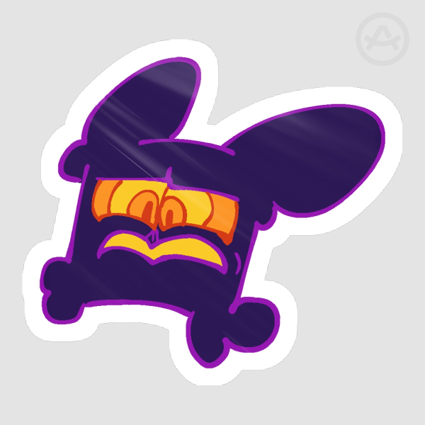 Barnaby is disgusted sticker