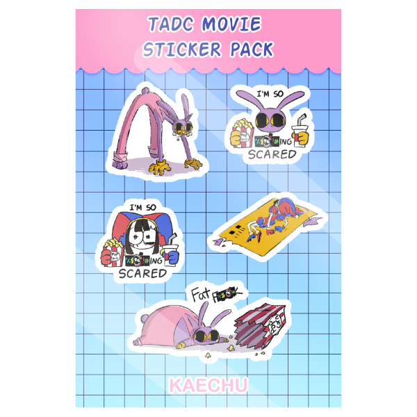 TADC Movie Sticker Sheet