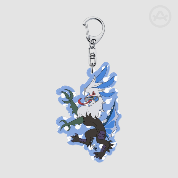 Chimaera Rampant: Flying Type Acrylic Keychain