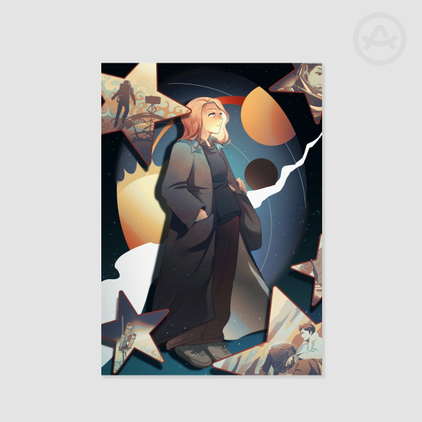 Eva Stratt (Petrova Ver.) A5 Poster