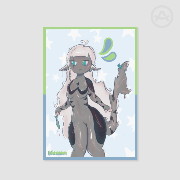 Shark furry OC poster
