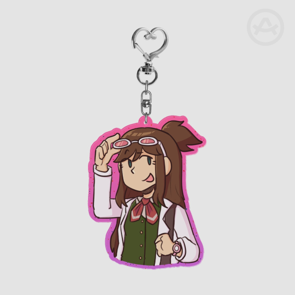[Ace Attorney] Ema Skye Keychain