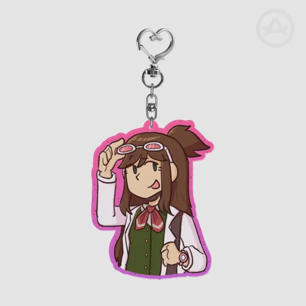 [Ace Attorney] Ema Skye Keychain